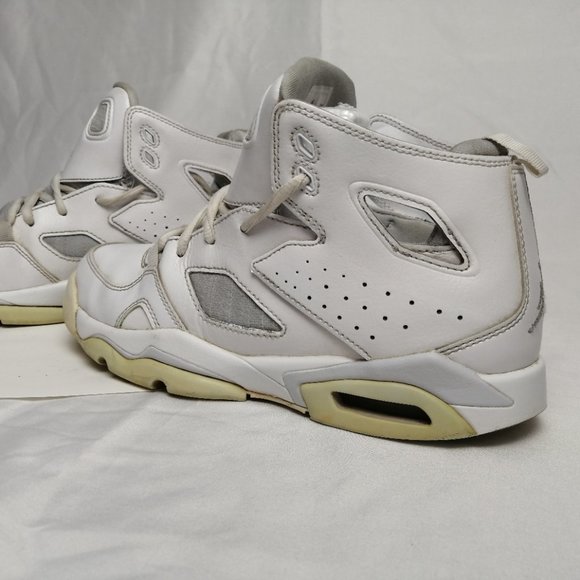 Jordan White Shoes Basket sneakers US 7 - Picture 7 of 11